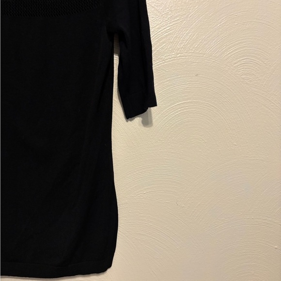 Express Black Knit Blouse - Picture 7 of 8
